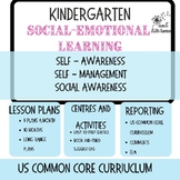 Kindergarten Social- Emotional 80 +Lesson Plans/Reporting/