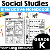 Kindergarten Social Studies - Interactive Notebook