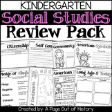 Kindergarten Social Studies Review Pack