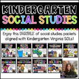 Kindergarten Social Studies SOLs Bundle