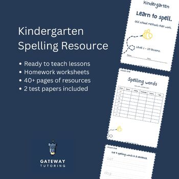 Preview of Kindergarten Spelling
