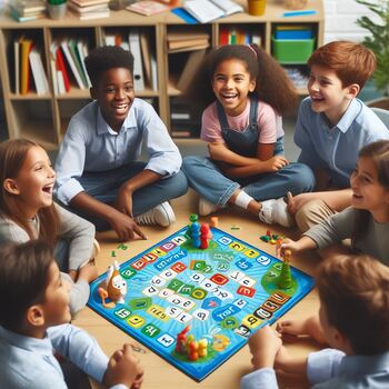 Preview of Editable Kindergarten Spelling Game: Game Rules/Spelling Word List