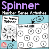 Spinner Number Sense Activities for 1 to 10
