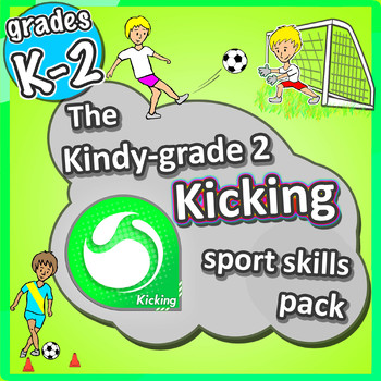 Preview of Soccer PE lessons (K-2): Sport Skills & Games - physical education