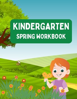 Preview of Kindergarten Spring Activity Workbook