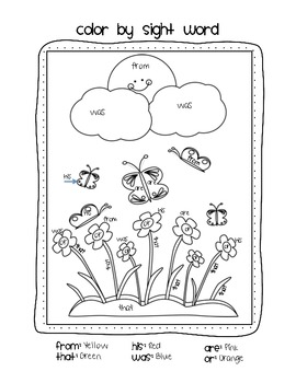 Kindergarten Spring Break Homework Packet by Laura Karsjens | TpT