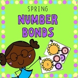 Kindergarten Spring Flower Number Bonds- Missing Part and 
