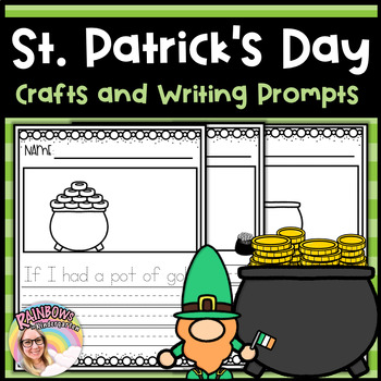 Preview of St. Patrick's Day Craft | St. Patrick's Day Writing | Kindergarten and PreK