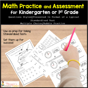 Preview of Standardized Test Practice Kindergarten or 1st Grade