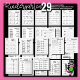 Kindergarten Starters | Add, subtract to ten, Word Familie