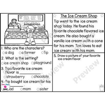 Ice Cream Writing Worksheets For Kindergarten - Worksheets Library