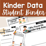 Kindergarten Student Led Data Binders - 9 PRODUCTS AND GRO