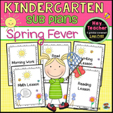 Kindergarten Sub Plans: Spring Fever