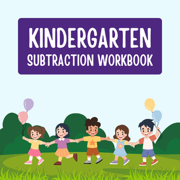 Preview of Kindergarten Subtraction Math Worksheet for kids