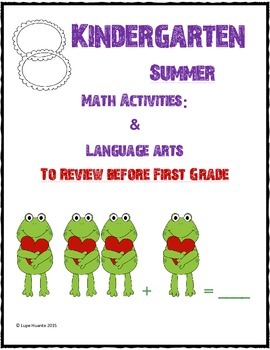 Kindergarten Summer Activity