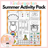 Kindergarten Summer Activities Pack