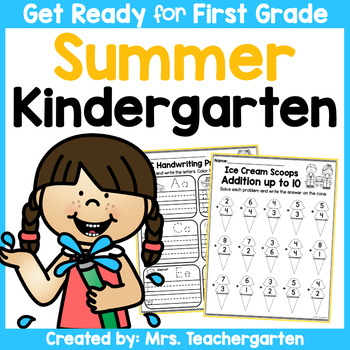 Preview of Kindergarten Summer - Get Ready for First Grade