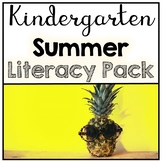 Kindergarten Summer Literacy Review Distance Learning Packet