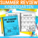 Kindergarten Summer Packet | End of the Year Review