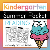 Kindergarten Summer Packet - Reading - End of Year - First Grade