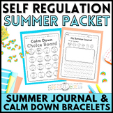 Kindergarten Summer Packet: Summer Writing Journal & Self 