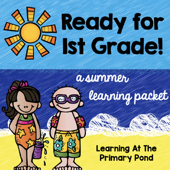 Preview of Kindergarten Summer Packet | Summer Homework for Rising First Graders