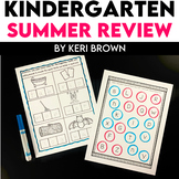 Kindergarten Summer Packet | Summer Review | Take Home Packet