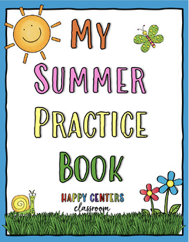 Preview of Kindergarten First Grade Summer Practice Workbook