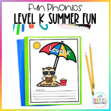 Kindergarten Summer Review Workbook | Fun Phonics