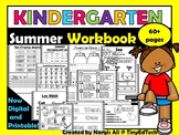 Kindergarten Summer Workbook (NO PREP)