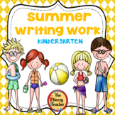 Kindergarten Summer Writing| QR Code | Sticker Story | Sor