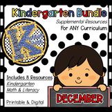 Kindergarten Supplemental Resource Bundle - DECEMBER