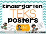 Kindergarten TEKS Posters
