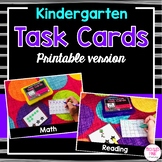 Kindergarten Task Cards