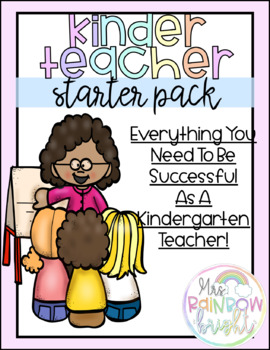 Preview of Kindergarten Teacher Starter Pack!