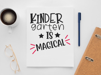Preview of Kindergarten Teacher shirt SVG cut file for cricut diy