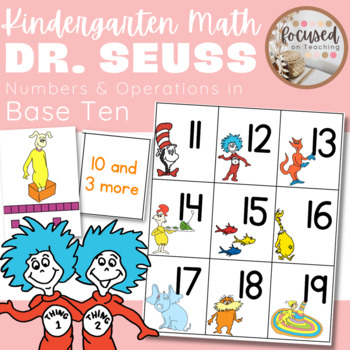 Kindergarten Teen Numbers Math Center | Numbers & Operations in Base Ten