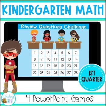 Preview of Kindergarten Test Prep First Quarter