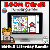 Kindergarten Thematic Math And Literacy Boom Card™ Decks Y