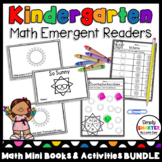 Kindergarten Thematic Math Emergent Readers With Activitie