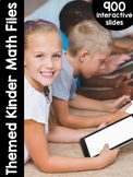 Kindergarten Themed Interactive MATH Files | DISTANCE LEAR