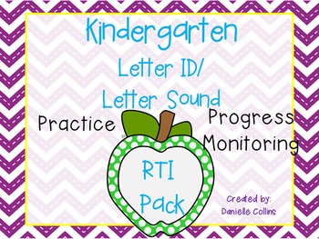 Preview of Kindergarten Tier 2 & 3 Intervention Pack (letter ID & sounds)