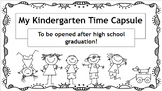 Kindergarten Time Capsule