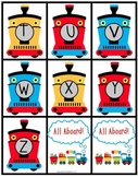 Kindergarten Train Theme Math and Literacy Activities
