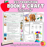 Kindergarten Transition Book and Craft Ideas FREEBIE