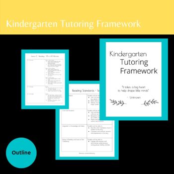 Preview of Kindergarten Tutoring Framework