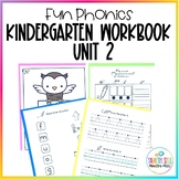 Kindergarten Unit 2 Uppercase Letters Workbook | Fun Phonics
