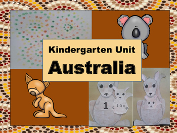 Preview of Around the World: Kindergarten Unit: Australia