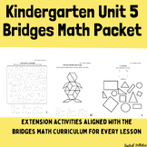 Kindergarten Math Worksheets - Unit 5