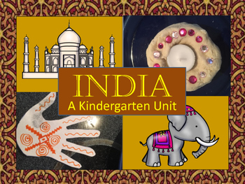 Preview of Kindergarten Unit: India
